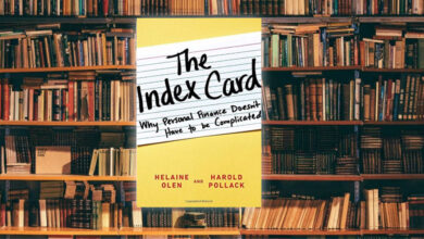 لمحة سريعة حول كتاب The Index Card: Why Personal Finance Doesn’t Have to Be Complicated