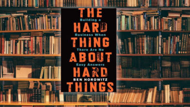 ما هي مواصفات المُدير التنفيذي النّاجح؟ لمحة سريعة حول كتاب "The Hard Thing About Hard Things"