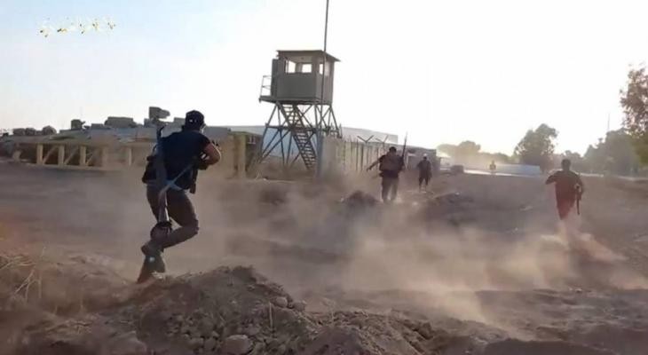 اقتحام غلاف غزة