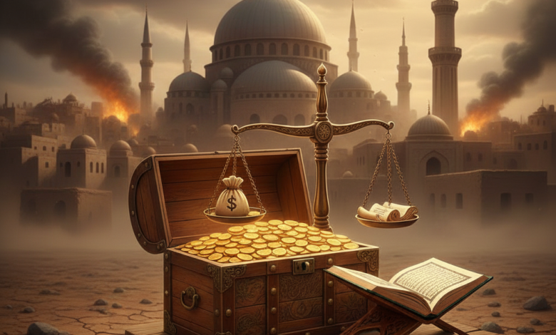 صدمة الجوع وفخ الاستثمار: كيف حمت سياسات أبي بكر المالية الأمة من فخّ التبعية؟