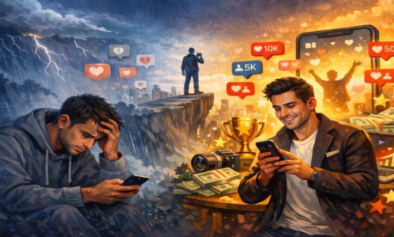 قلق السعي إلى الشهرة الرقمية.. البواعث والمآلات