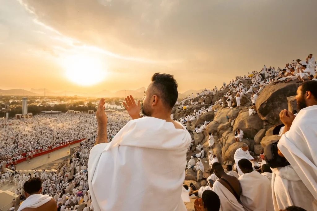 التلبية استجابة تامة لله وحده